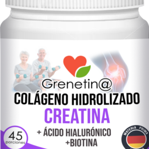Colágeno + Creatina + Ácido Hialurónico+ Biotina